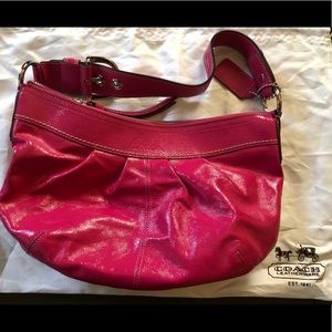 Coach pink handbag